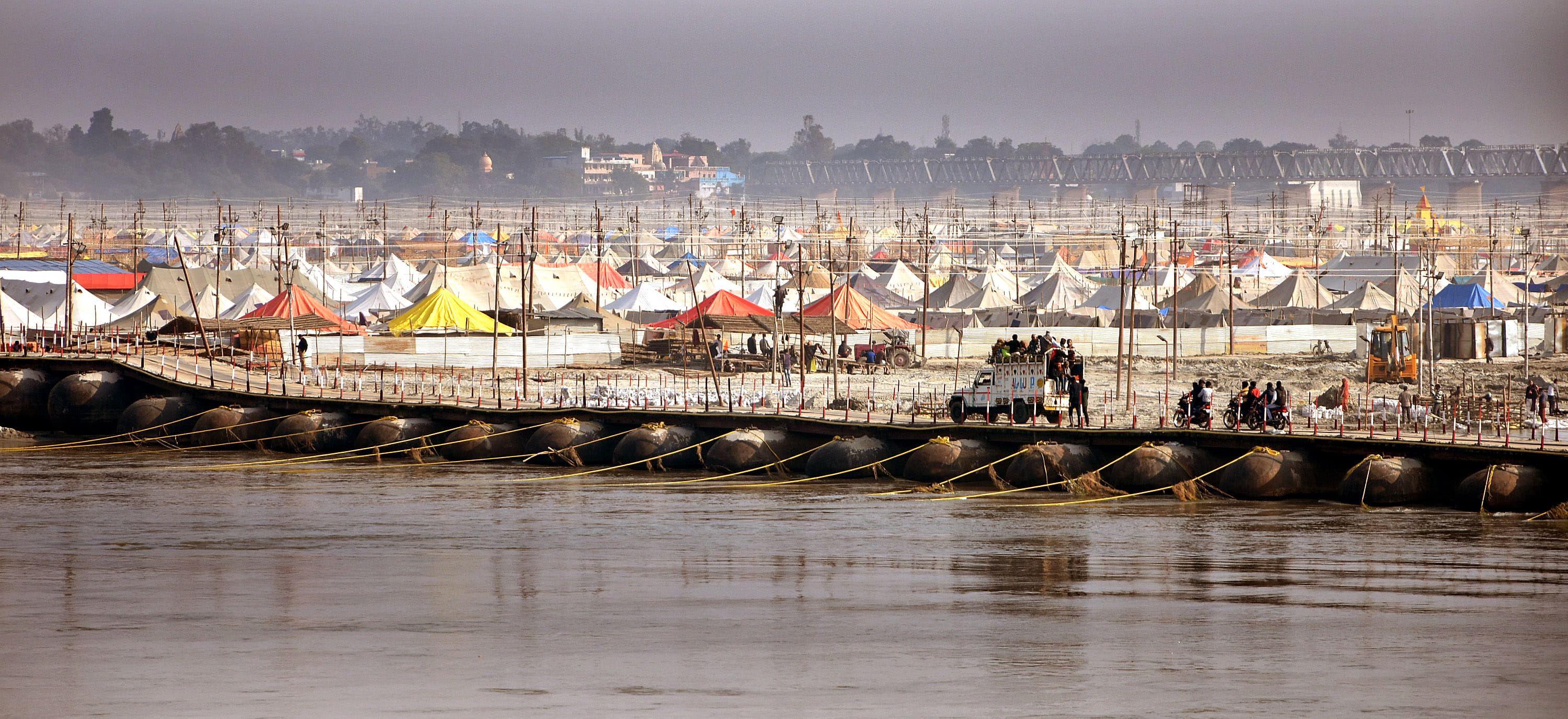 Arrangement incomplete, Kalpavasi surge at Sangam from today
