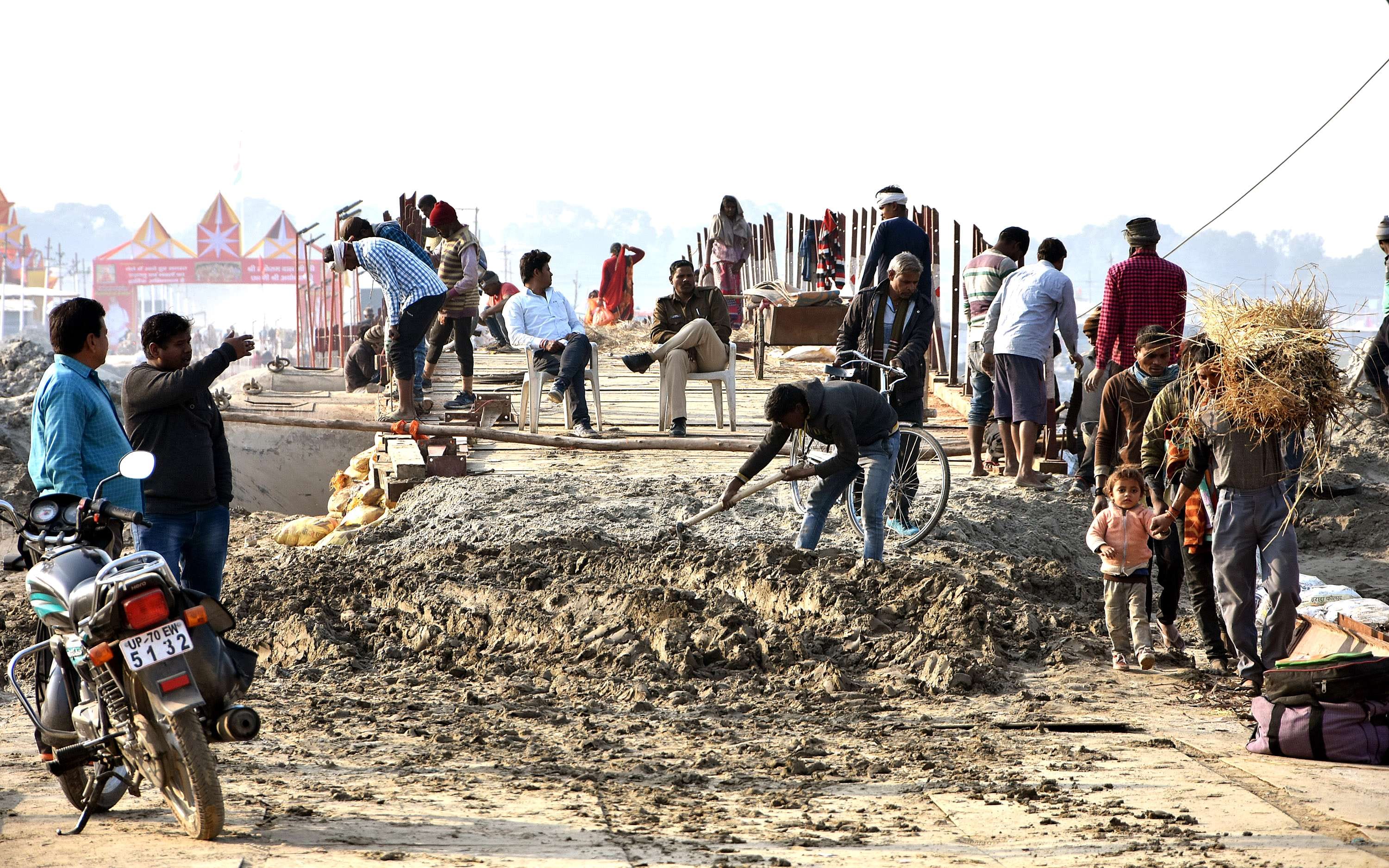 Arrangement incomplete, Kalpavasi surge at Sangam from today