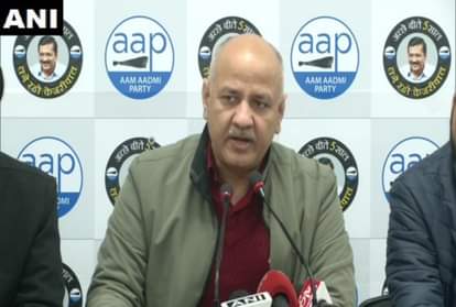 दिल्ली के उप मुख्यमंत्री मनीष सिसोदिया