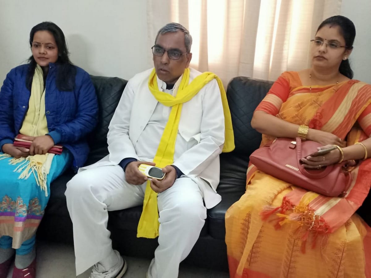 Omprakash rajbhar press confrence circuit house statseman on jnu caa up govt varanasi