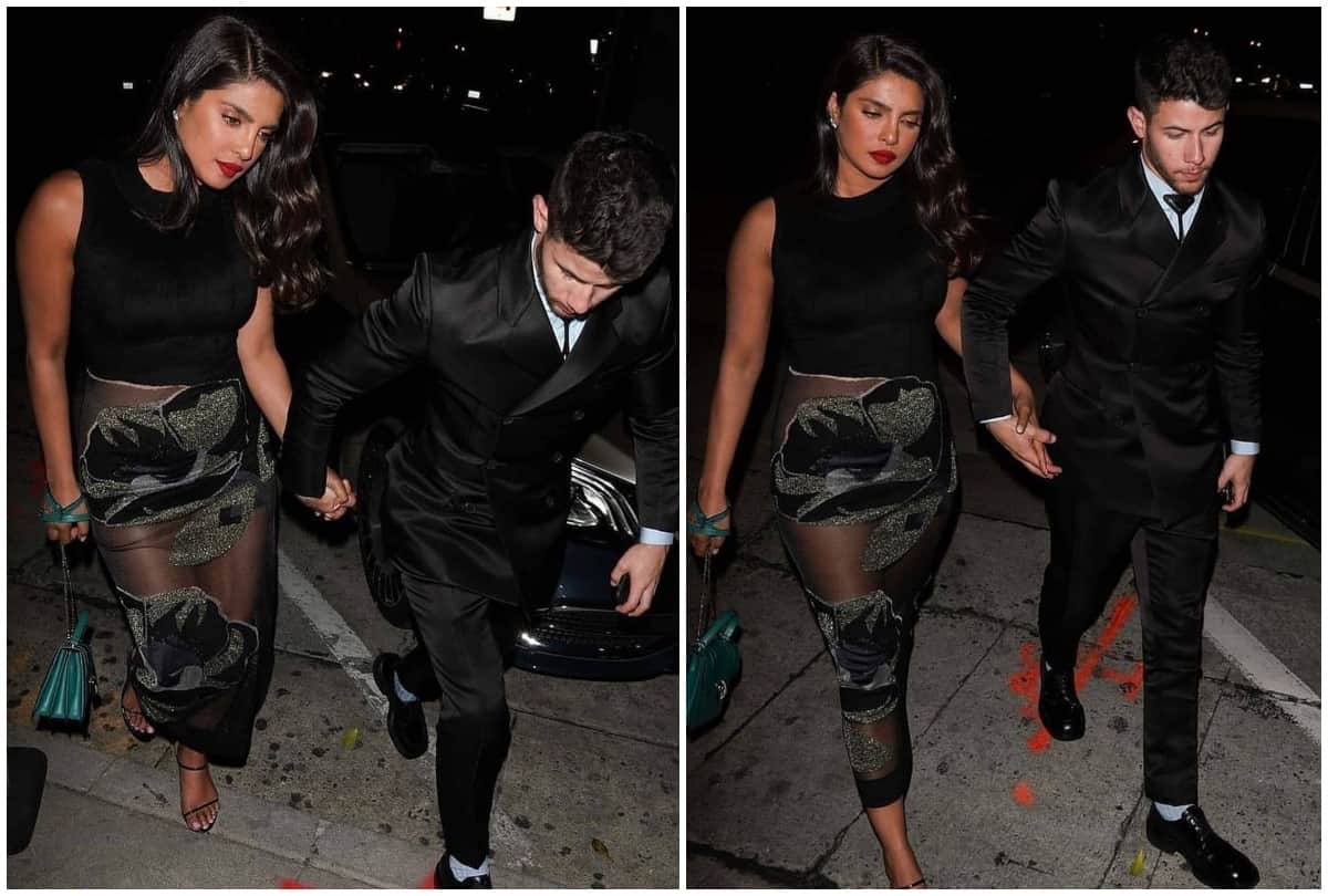 priyanka chopra wears transparent floral dress get trolled