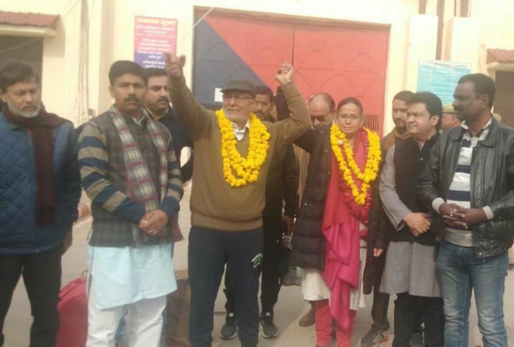 SR Darapuri and Sadaf Jafar released from Jail.