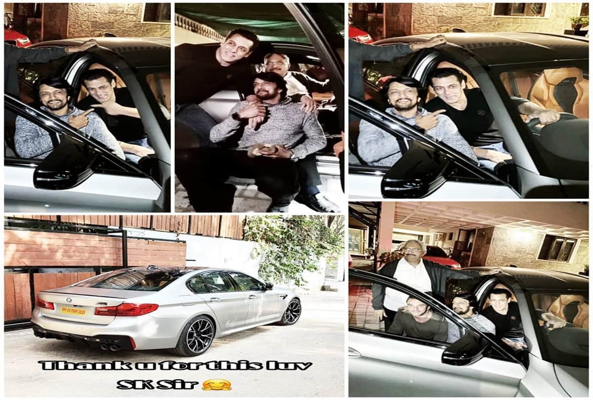 Salman Khan Gifted Dabangg 3 Villain Kiccha Sudeep A Brand New BMW M5