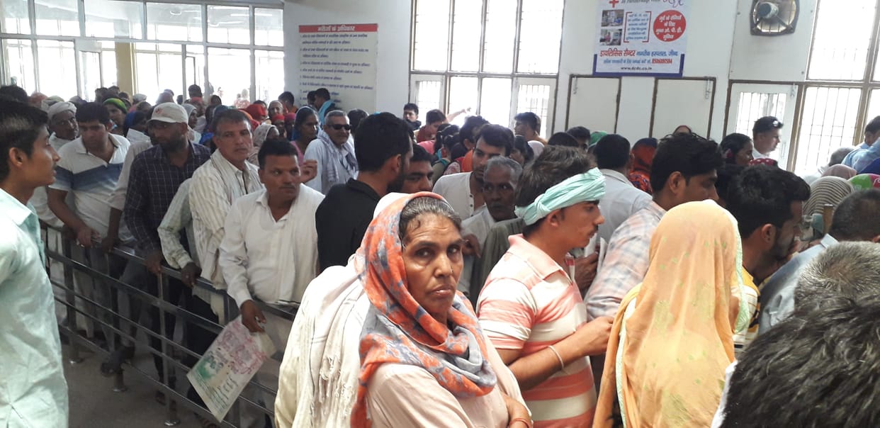 problems being faced by patients in civil hospital from post 17 of 55 doctors