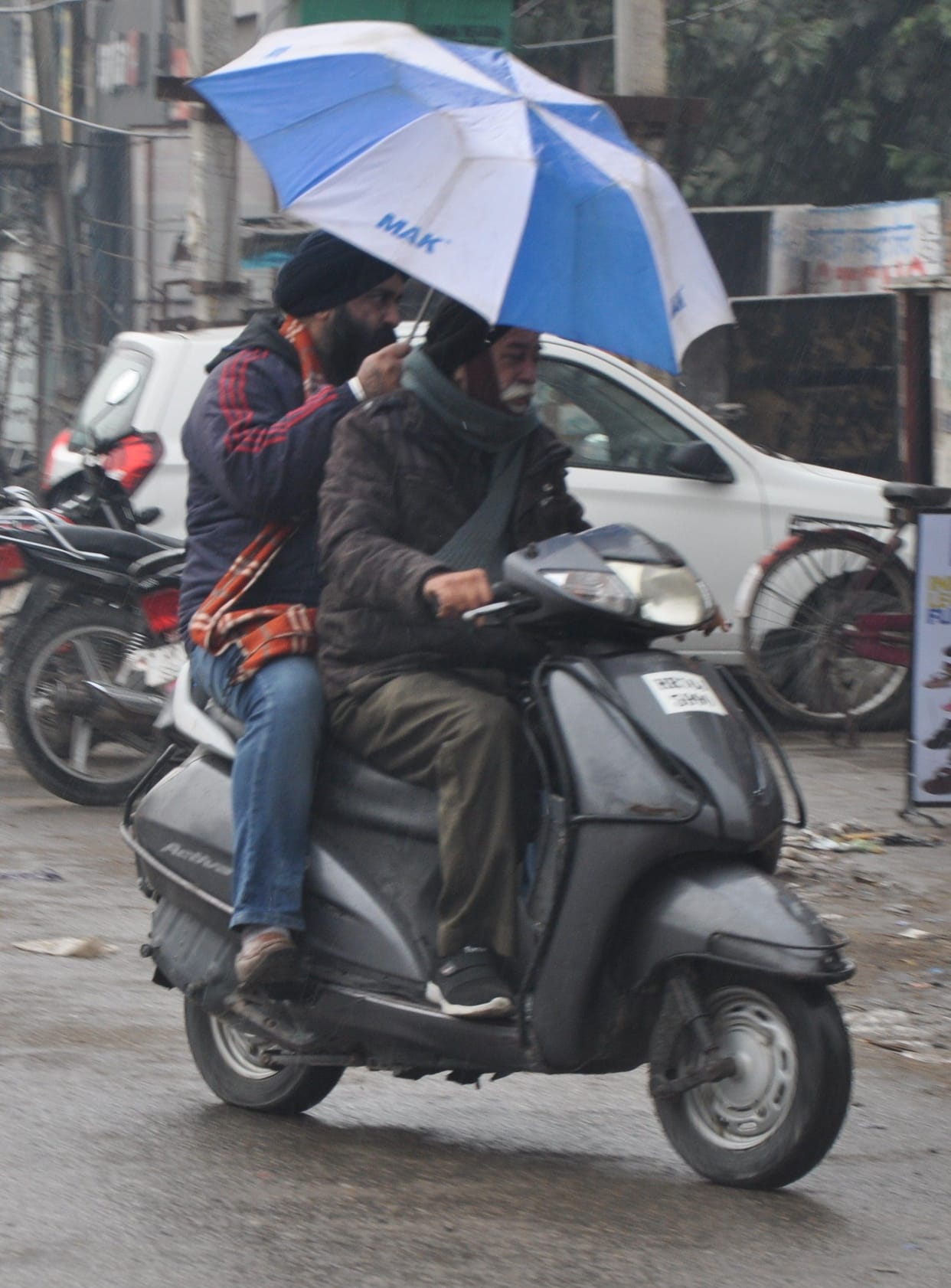 raining, cold, temperature