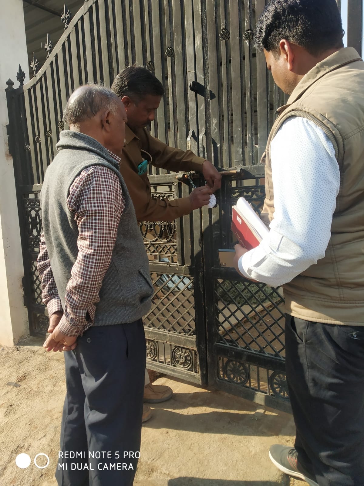 Elleggal godam seal of Jadi buti arrest owner