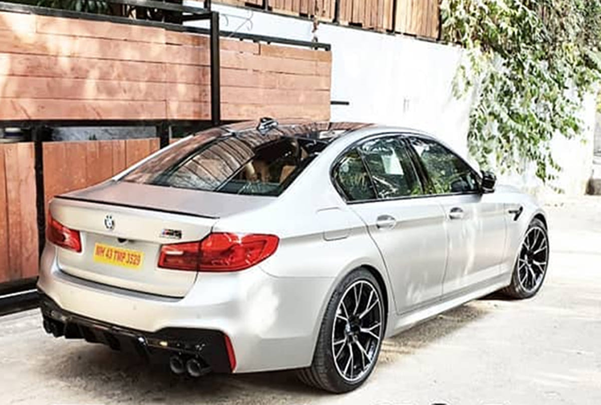 Salman Khan gifts Dabangg 3 co-actor Kichcha Sudeep BMW M5 bmw m5 competition price in india