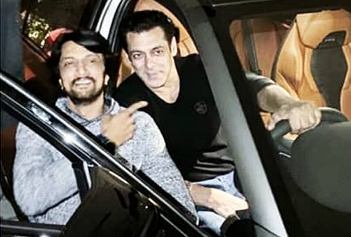 Salman Khan gifts Dabangg 3 co-actor Kichcha Sudeep BMW M5 bmw m5 competition price in india