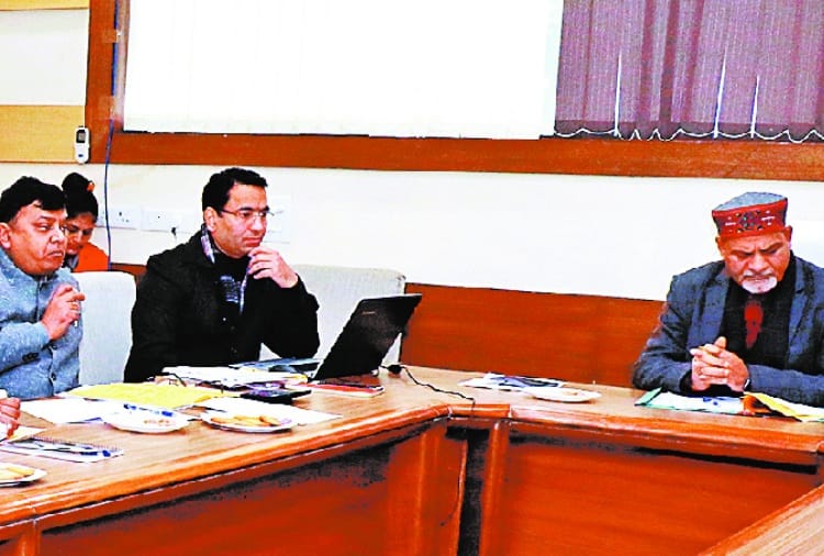 Board of Finance Meeting in Punjab University Chandigarh