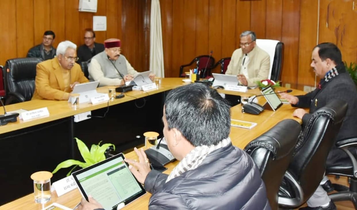 first e cabinet meeting in uttarakhand today