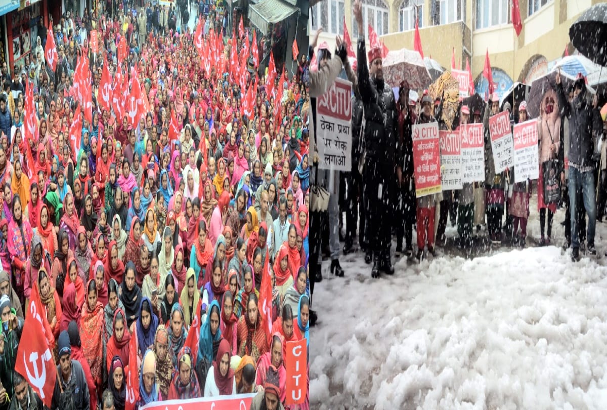 mixed effects of trade unions strike and protest in himachal