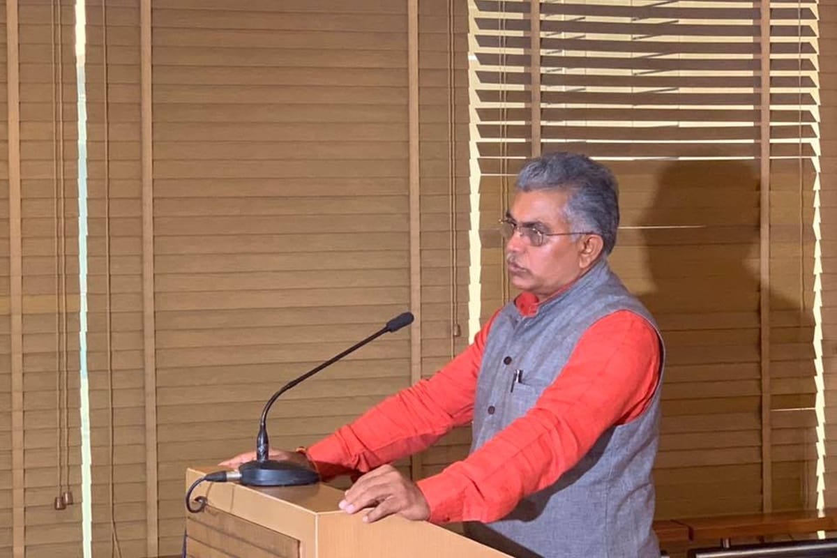 West Bengal BJP president Dilip Ghosh said - Shaheen Bagh protesters are being funded from abroad