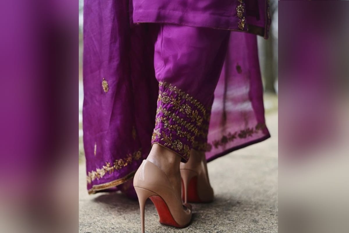 Lohri 2019: women are making designer dresses for lohri celebration