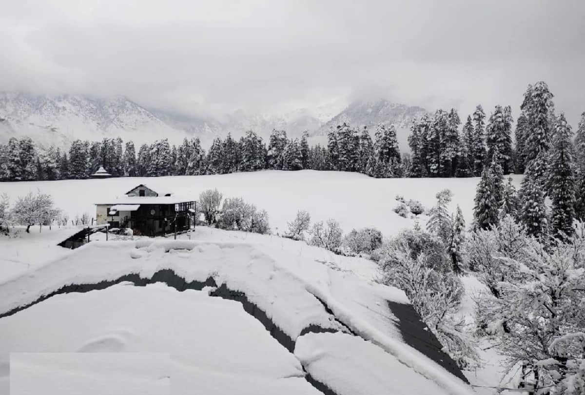 heavy snowfall of the season in Himachal, again orange alert issued for himachal