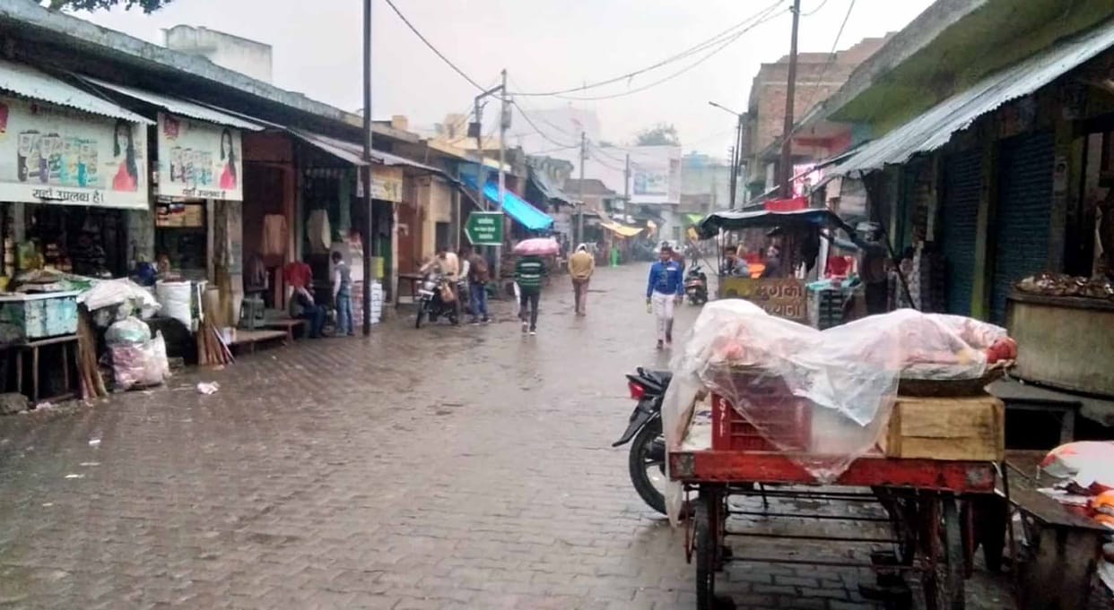 weather, rain, fall, cold, kasganj