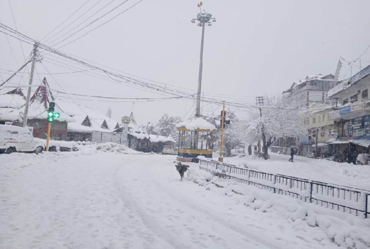 heavy snowfall of the season in Himachal, again orange alert issued for himachal