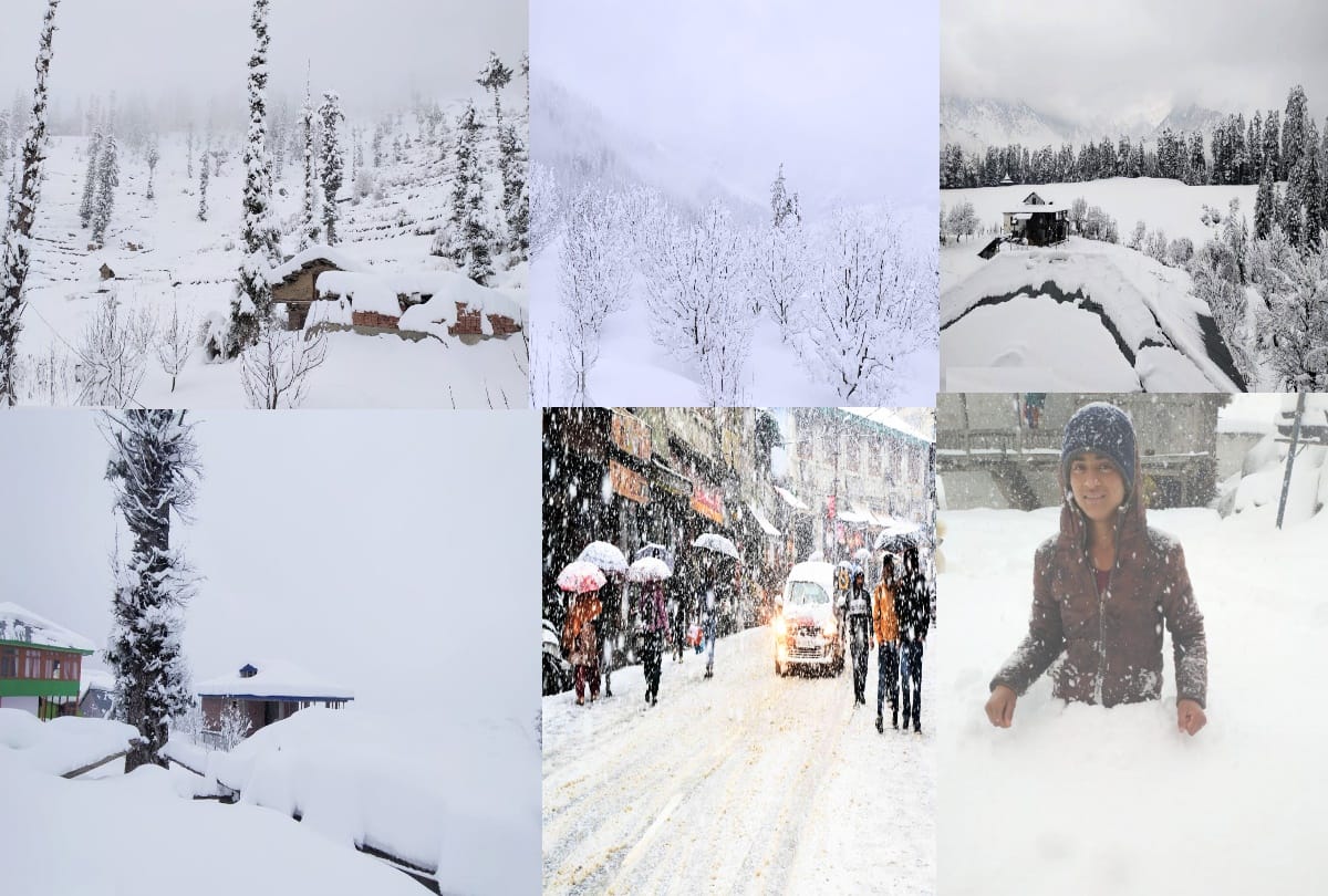 heavy snowfall of the season in Himachal, again orange alert issued for himachal