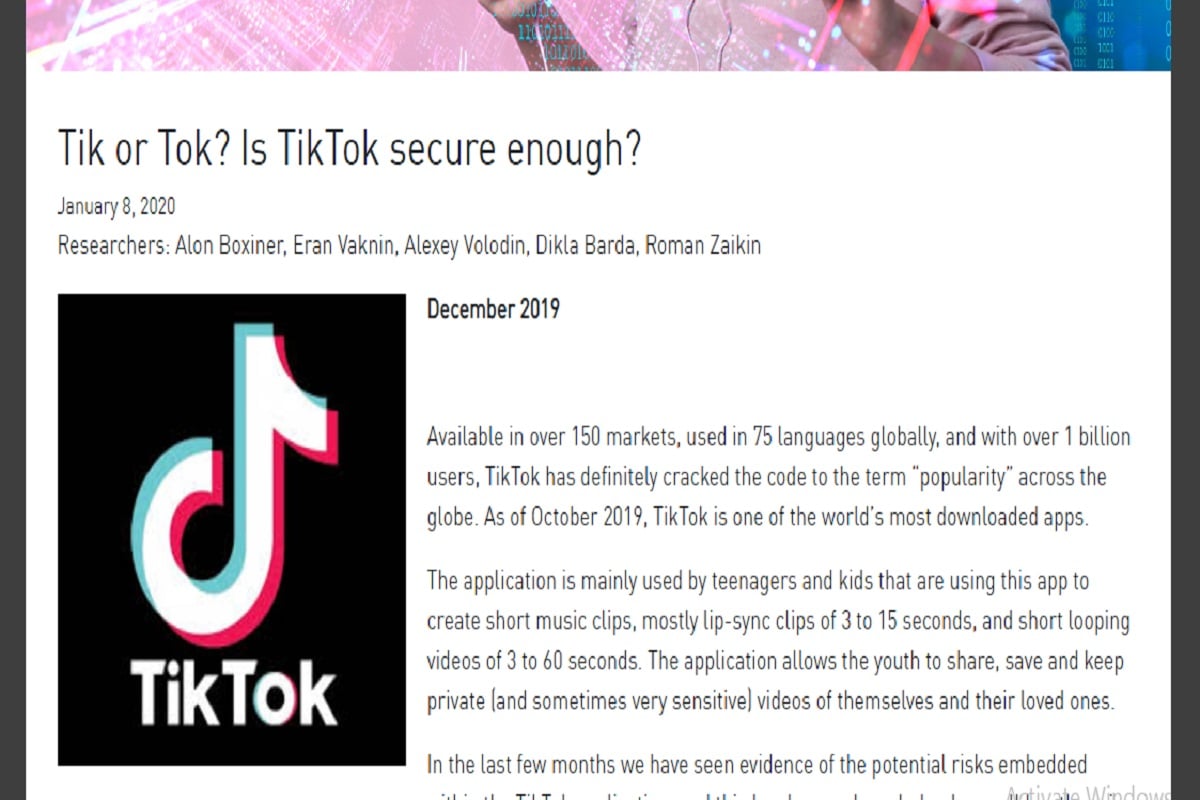 tiktok bug