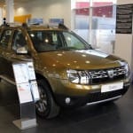 Renault Duster in showroom