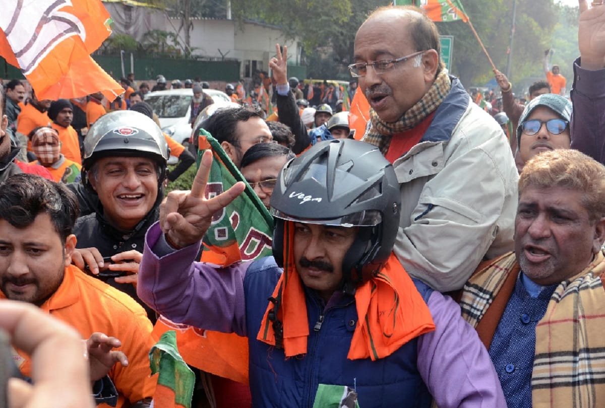 delhi assembly election aap said to manoj tiwari tumse na ho paiga