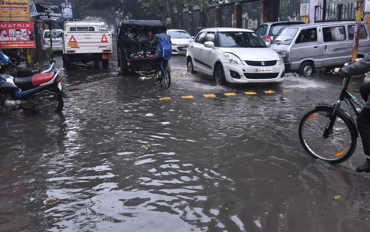 rain in sambhal