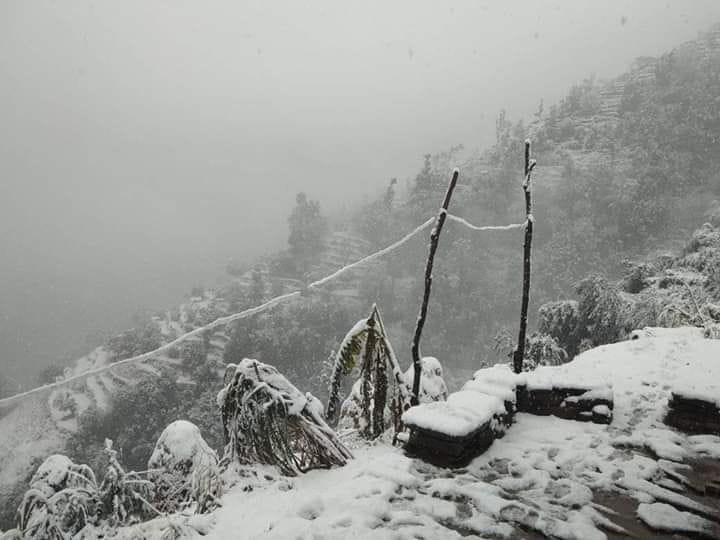 Snowfall is heavy on common people