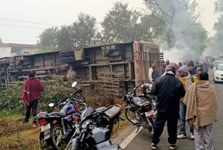 Private Bus Accident at Karnala of Haryana
