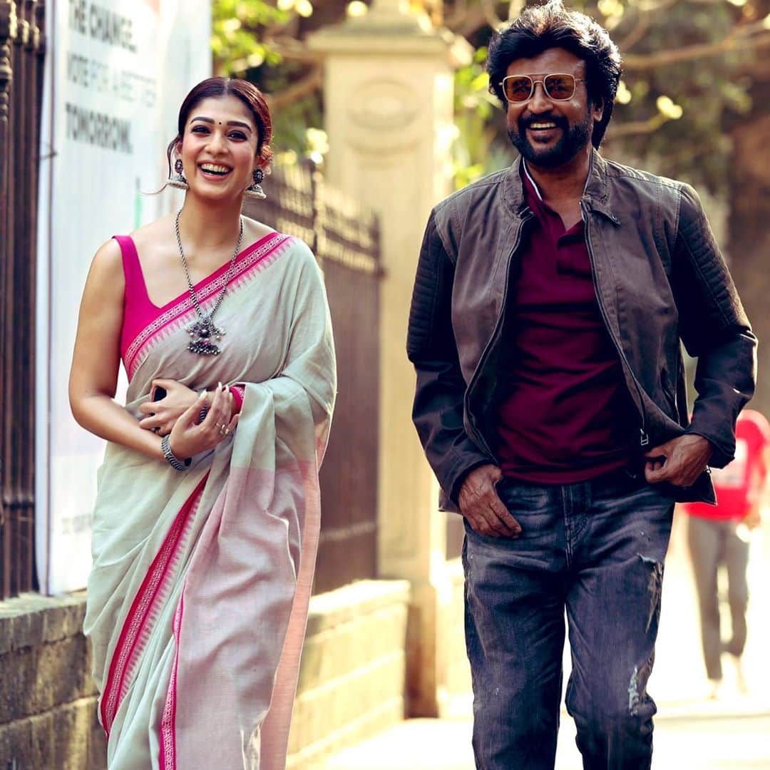 Film Review of Darbar starrer Rajinikanth nayanthara Prateik Babbar Sunil Shetty