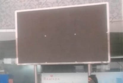 three flights cancelled due to bad weather
