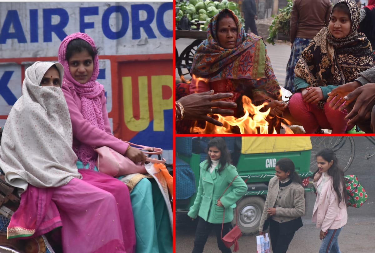 cold winds and heavy rain surge cold in gorakhpur