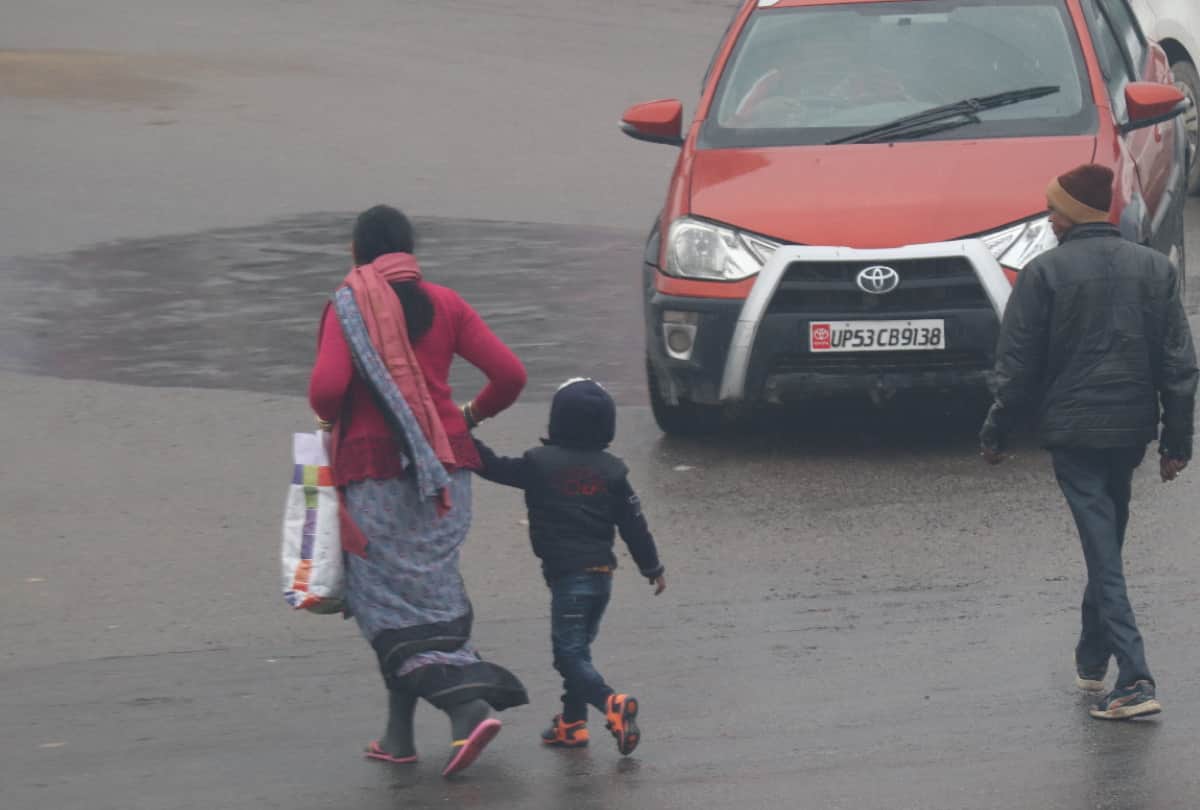 latest Gorakhpur weather cold wave news update