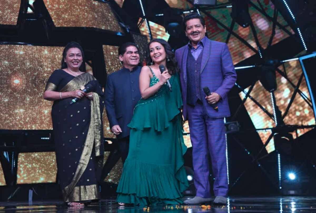 Neha Kakkar Aditya Narayan Wedding Talk udit narayan family met her at indian idol set