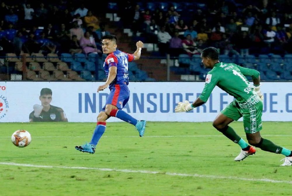 ISL: bengaluru fc beats jamshedpur fc and keep pace with top guns