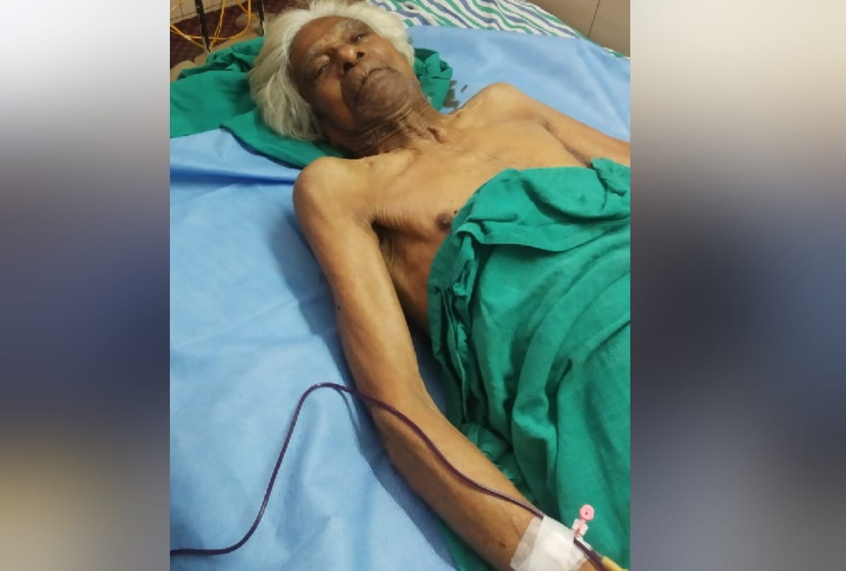 103 year old NRMU general secretary KL Gupt hip bone not attached