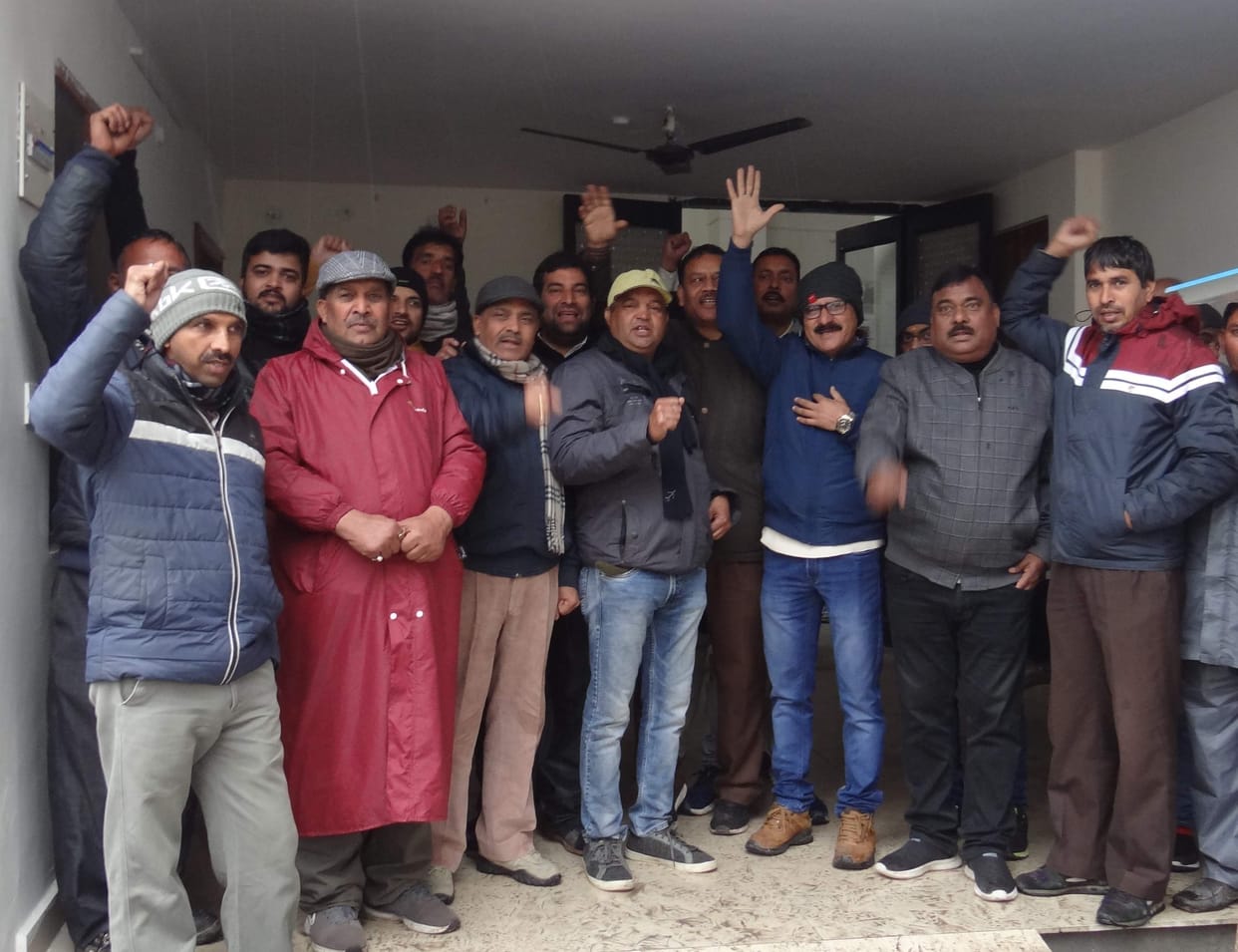 Trade union strike also shows impact in Tirthanagri