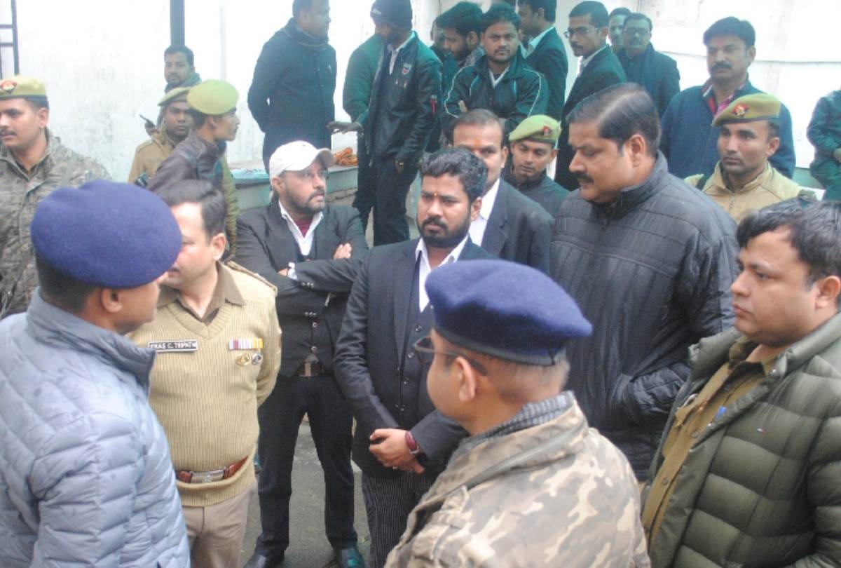 murder of an advocate shishir tripathi in lucknow
