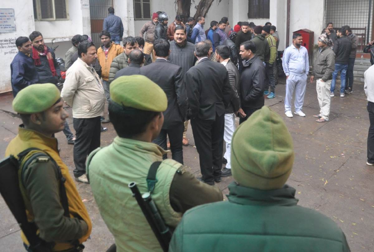murder of an advocate shishir tripathi in lucknow
