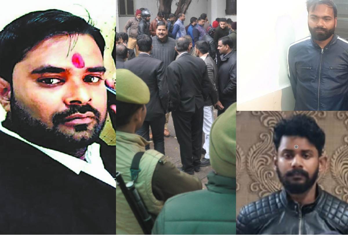 murder of an advocate shishir tripathi in lucknow
