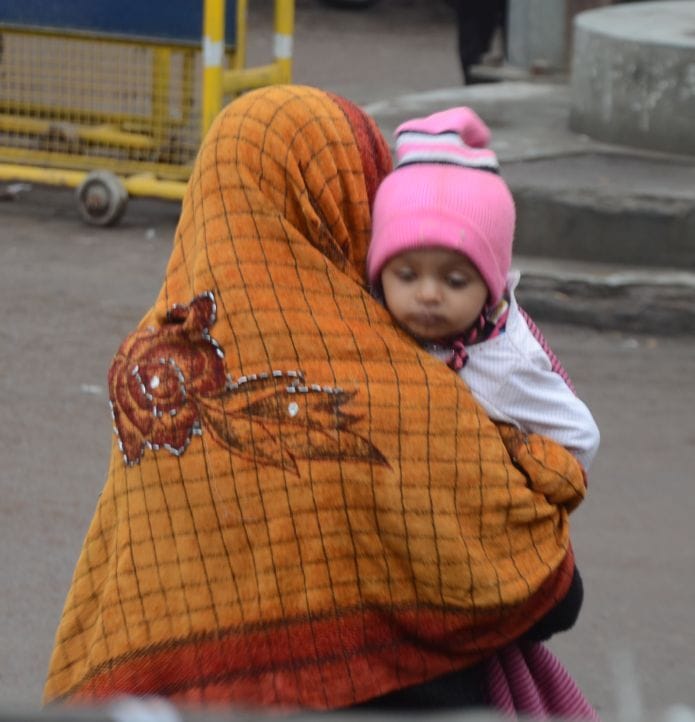 Increased cold due to rain, even sunshine could not provide relief