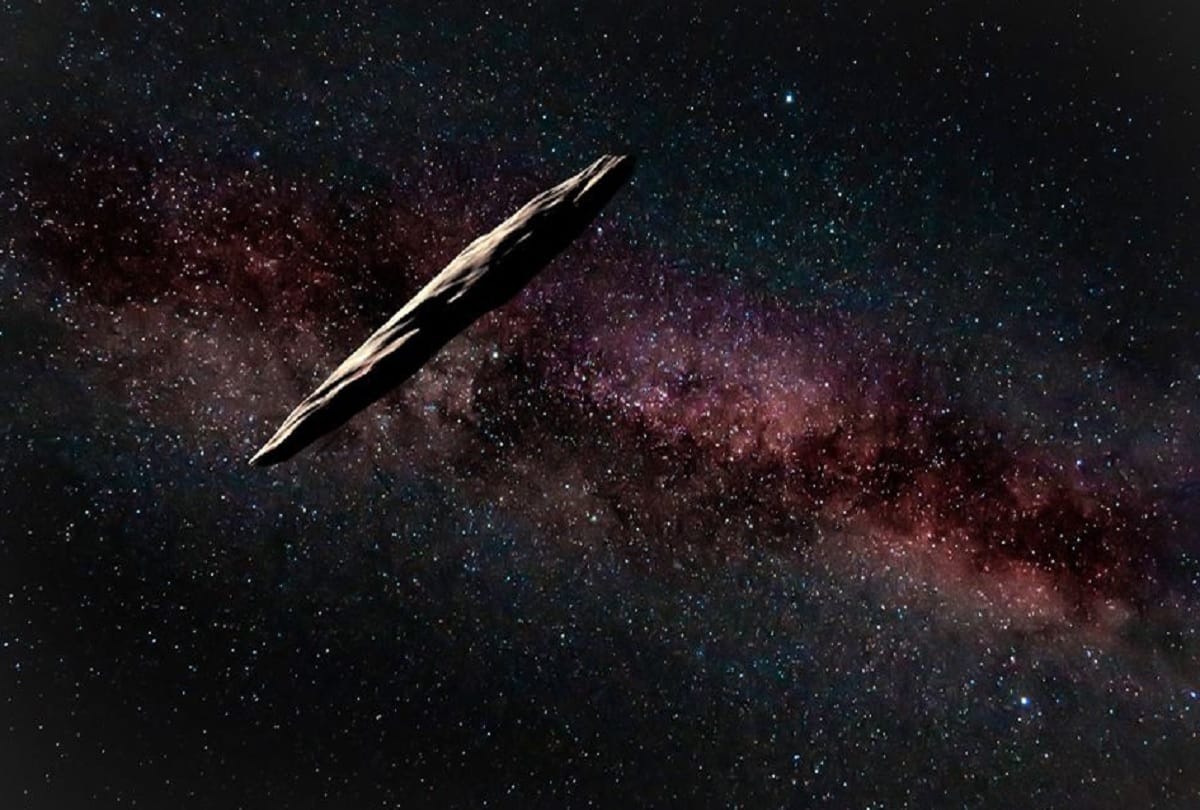 Oumuamua The First Interstellar Object Came from another Solar System