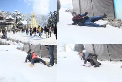Snow becomes deadly in Shimla, one dead, 20 injured after slipping in snow