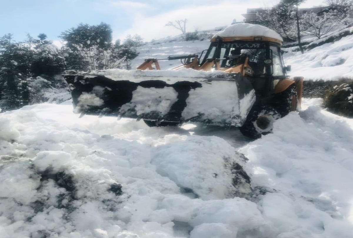 Heavy rain-snowfall warning in half of Himachal, Yellow alert issued