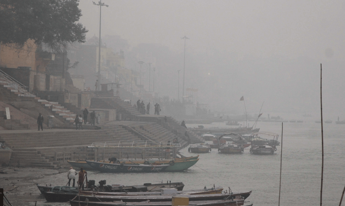 varanasi minimum temperature decreased cold and winter icy winds