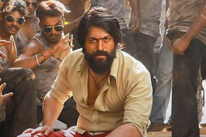 KGF Star Yash Birthday : fans celebrated with a 216 ft cut out and 50 quintal cake