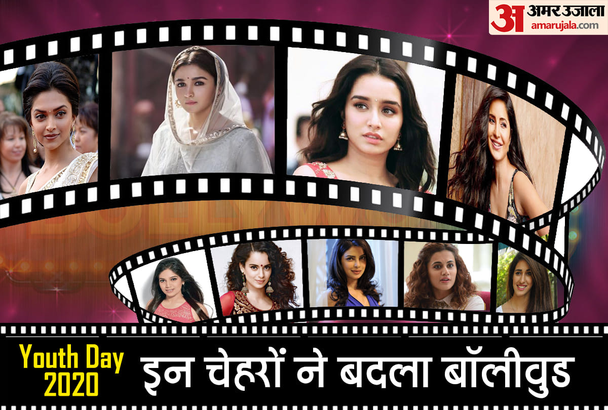 Youth Day 2020 Young Bollywood Actresses Deepika Alia Sara Ananya Priyanka Katrina Taapsee Disha