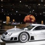 Mercedes CLK GT R in Brussels Auto Show