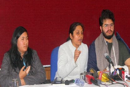 jnu violence ABVP accused Priyanka gandhi of discrimination