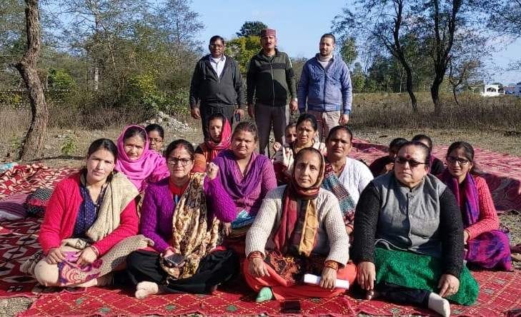 Rajesh Sharma, sitting on hunger strike, got hospitalized