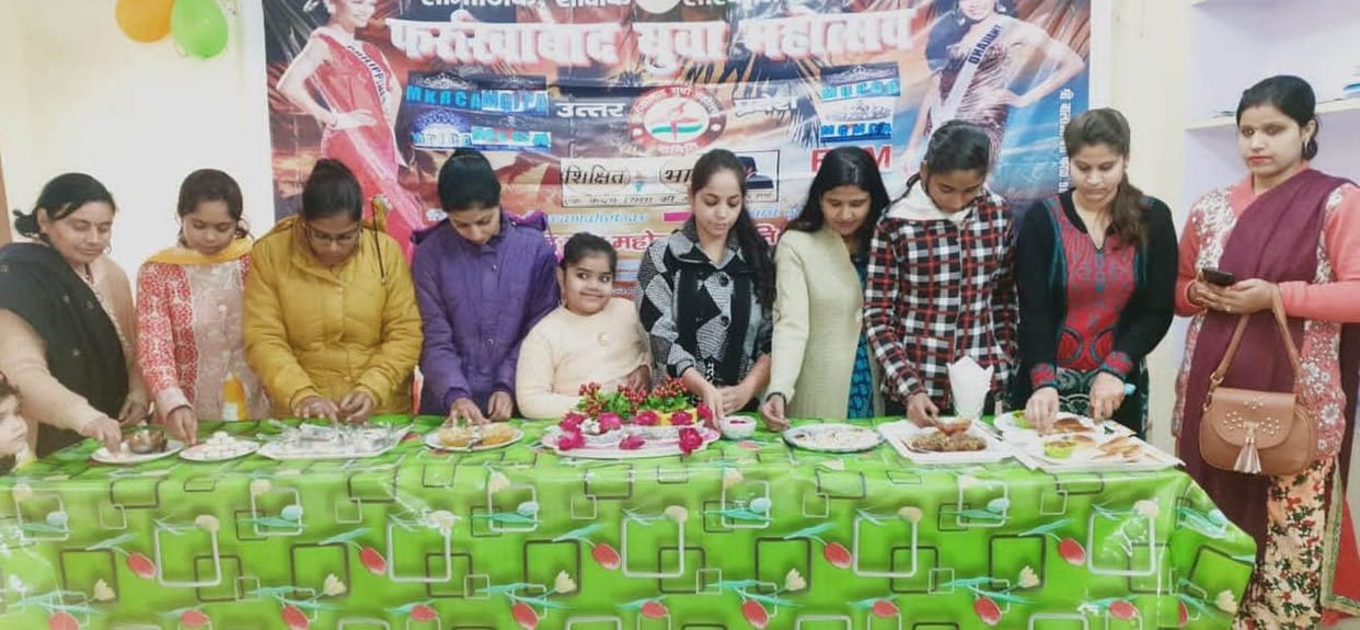 Chef queen made delicious dishes in competition
