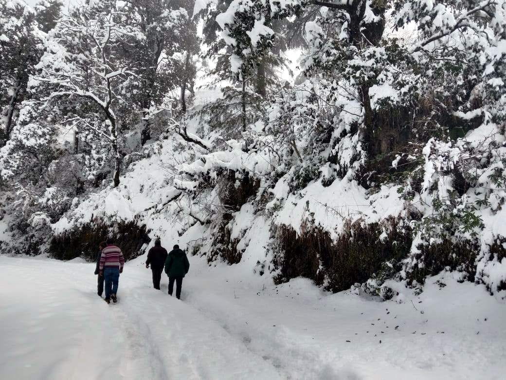 Heavy snowfall increased difficulties for India